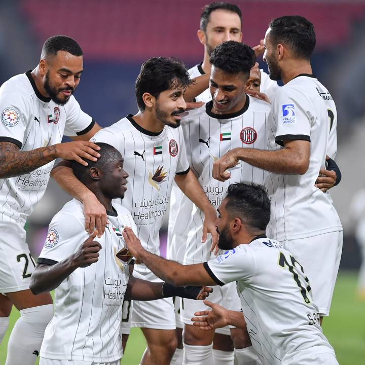 Al Jazira vs. Khorfakkan in May 2021