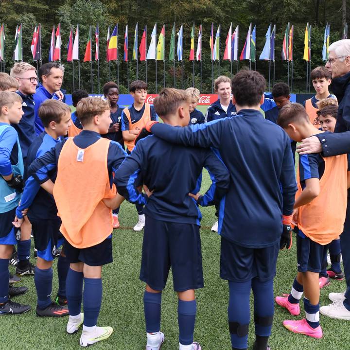 ZURICH, SWITZERLAND - AUGUST 30: FIFA Talent Coach Onboarding Workshop at the Home of FIFA on August 30, 2023 in Zurich, Switzerland. (Photo by Kurt Schorrer - foto-net/FIFA)