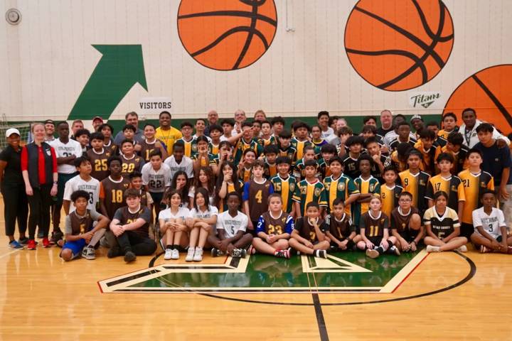 INDIANAPOLIS, UNITED STATES - OCTOBER 2: A view of the In-School Futsal Initiative:  “Pursuing Preeminence” as part of U.S Soccer's Innovate To Grow Initiative on October 2, 2024 in Indianapolis, United States. (Photo courtesy of U.S Soccer)