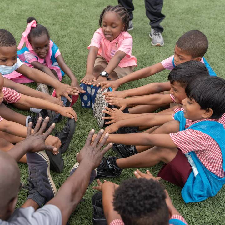 GEORGETOWN, GUYANA - MAY 4: A general view of participants during the FIFA Football 4 Schools workshop at GFF National Training Center on May 4, 2022 in Georgetown, Guyana. (Photo by Jay Carter/FIFA)
