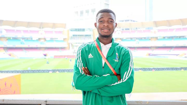 Solomon Ogba, volunteer at the FIFA U17 Women's World Cup