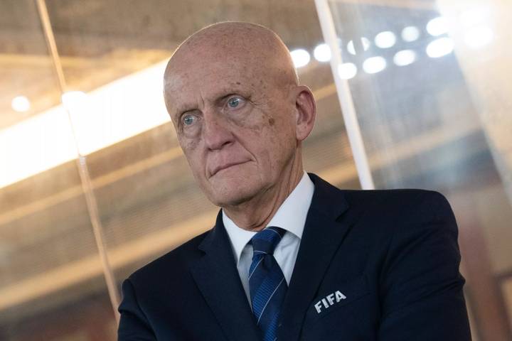 Chairman of FIFA's Referees Committee Pierluigi Collina