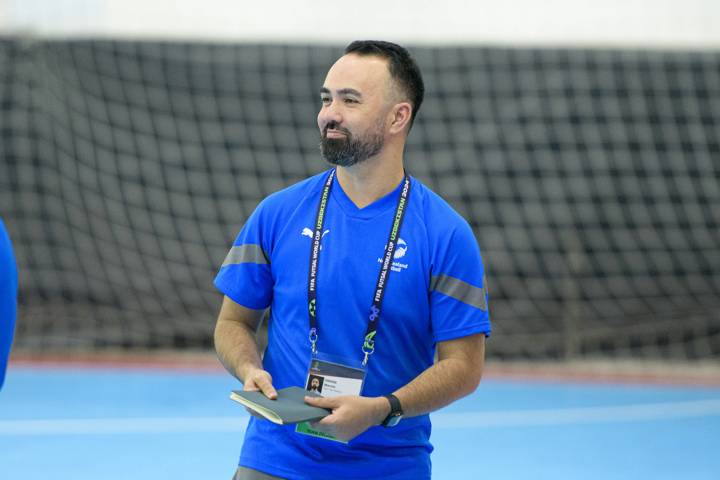 LILONGWE, MALAWI - JUN 12: New Zealand team trains during the FIFA Futsal World Cup 2024 (Photo by Gimranov Talgat - FIFA)