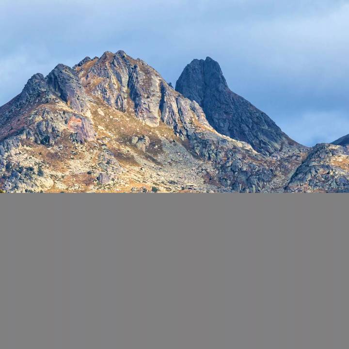 Beautiful mountain peaks in Andorra (Pyreness)