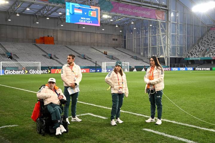 Josh Perry and fellow Media Ops volunteers in Dunedin/Ōtepoti 