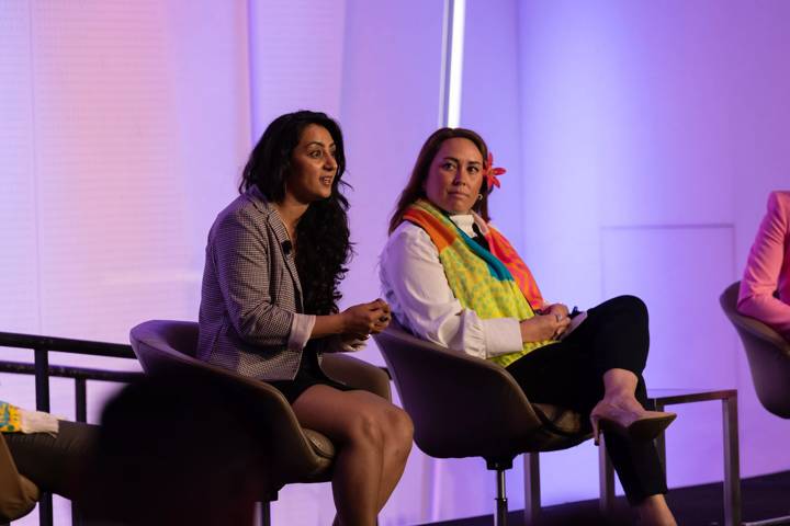 FIFA Chief Women's Football Officer Sarai Bareman at the Gender Equality Symposium in Brisbane