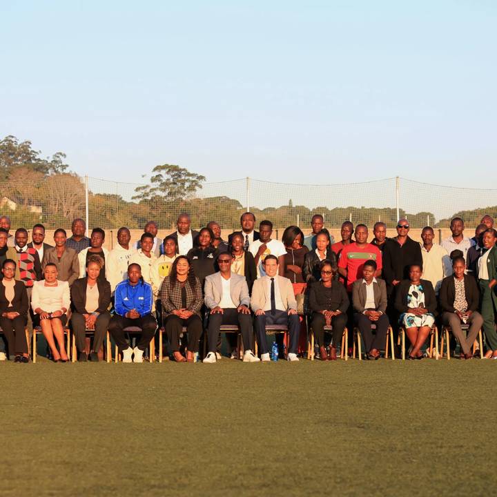 Group photo during the FIFA Women's Club Licensing Malawi Workshop