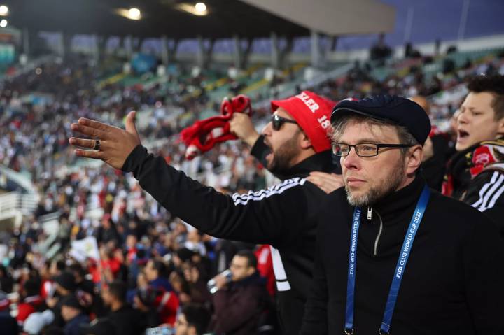 Gerd Dembowski pictured at the FIFA Club World Cup semi final between Al Ahly v Real Madrid CF