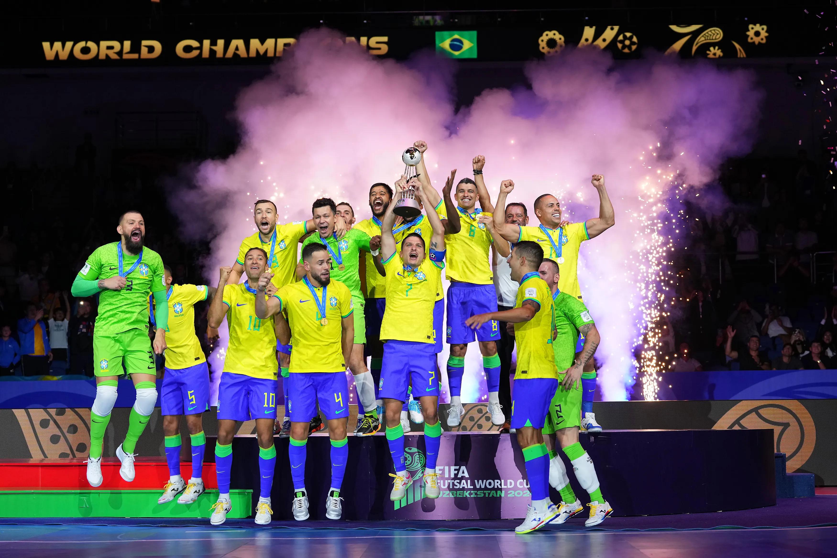 Brazil win historic sixth FIFA Futsal World Cup™ in Uzbekistan