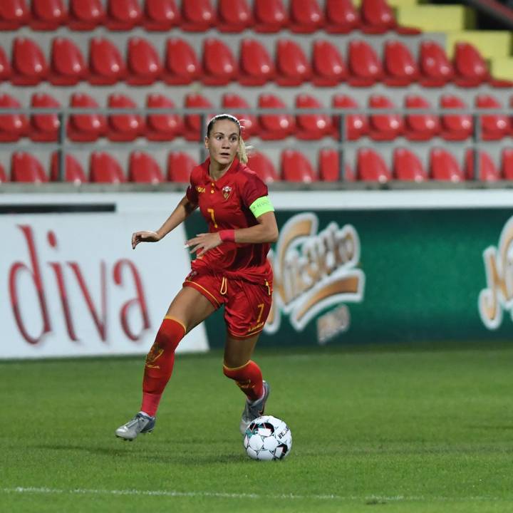 Sladjana Bulatovic - Captain of the Women's National Team of Montenegro