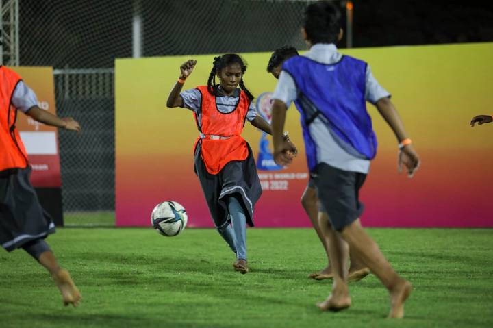 The NMMC Yashwantrao Chavan Ground in Navi Mumbai hosts the first ‘Kick Off The Dream™’ Football Carnival.