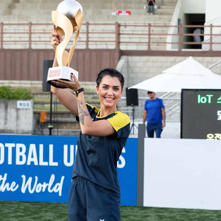 SEOUL, SOUTH KOREA - SEPTEMBER 26: Seoul 2024 Homeless World Cup at Hanyang University on September 26, 2024 in Seoul, South Korea. (Photo courtesy of Homeless World Cup)
