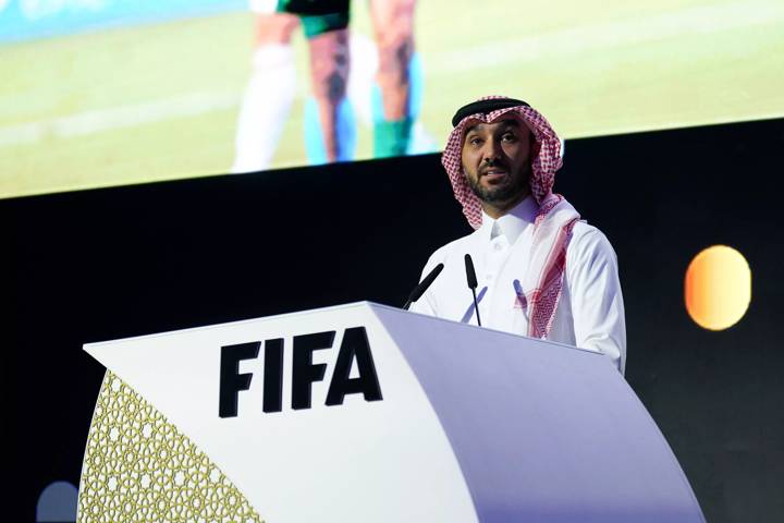 Saudi Arabia Minster for Sport HRH Prince Abdulaziz bin Turki Al-Faisal during FIFA Football Summit 2023