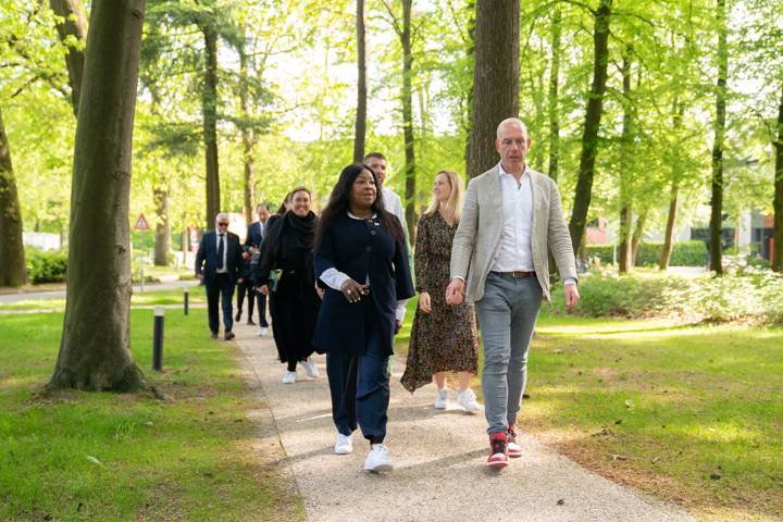 FIFA Secretary General Fatma Samoura visit to Netherlands