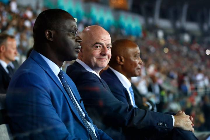 FIFA President and CAF President attend the Women’s Africa Cup of Nations opening ceremony in Morocco