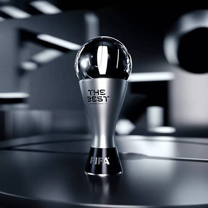 The Best FIFA Football Awards 2023 Trophy 