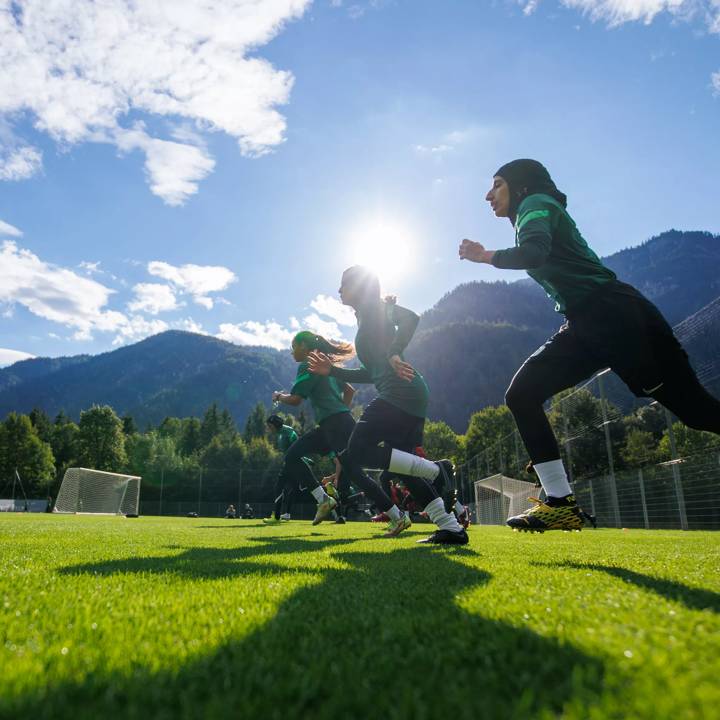 Training of the Saudi Arabian Women's National Team