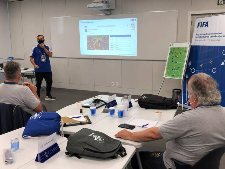 Image of the FIFA-CBF Coach Educators’ Development Programme 