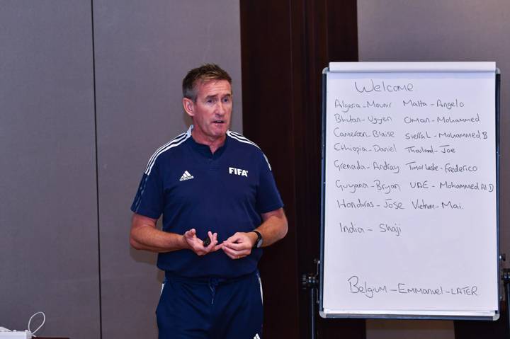 FIFA Technical Leadership Introductory Course in Thailand - Jamie Houchen