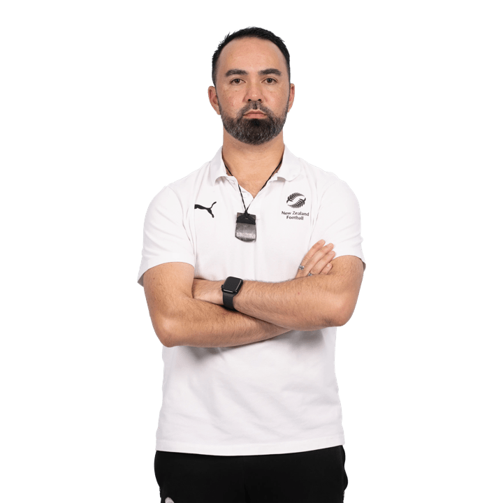 TASHKENT, UZBEKISTAN - SEPTEMBER 12: Head Coach Eakins Marvin of New Zealand poses for a photo during the FIFA Futsal World Cup Uzbekistan 2024 at Humo Arena on September 12, 2024 in Tashkent, Uzbekistan. (Photo by Alex Caparros - FIFA/FIFA via Getty Images)