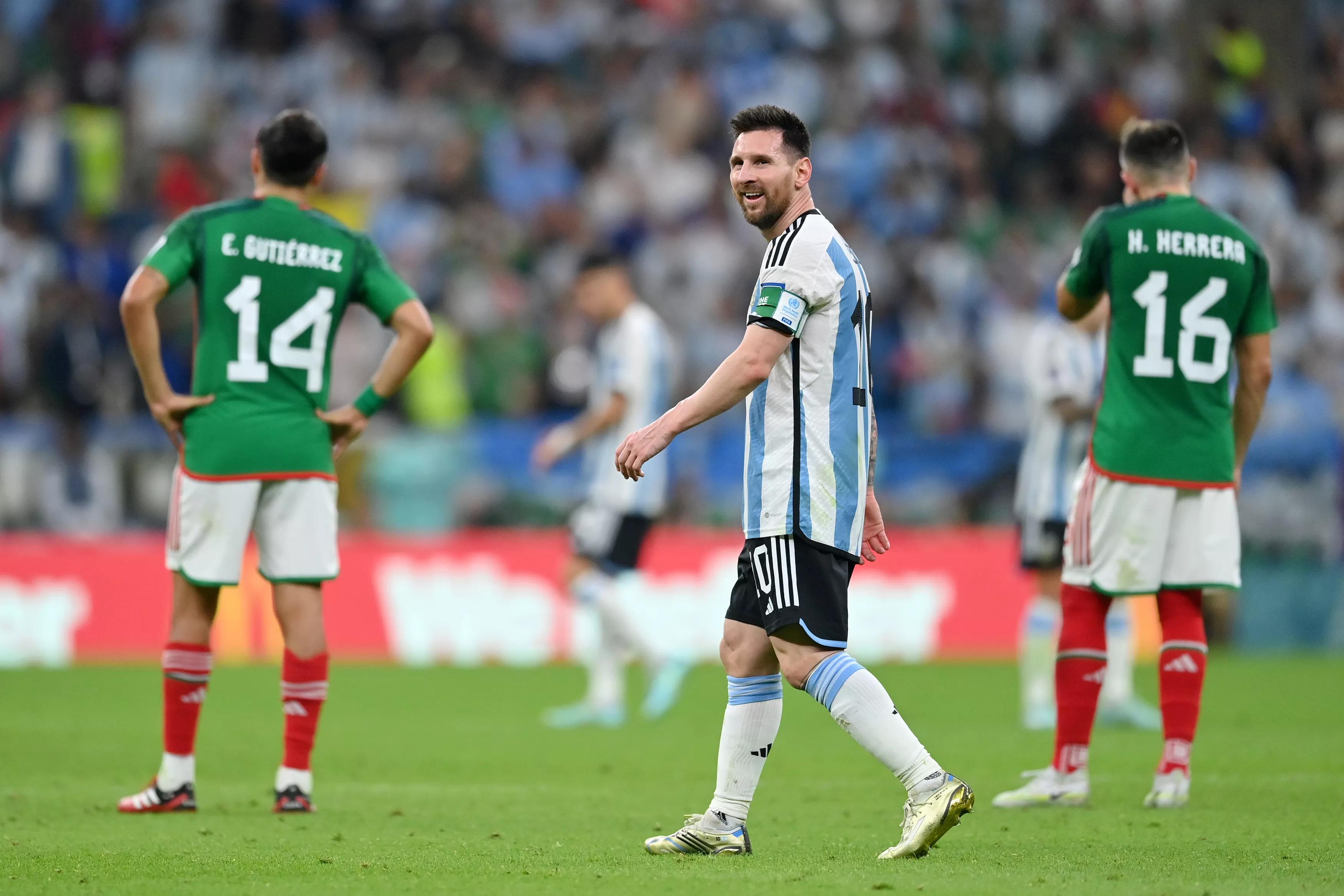 Argentina make it three wins in a row against Mexico