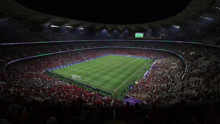 JEDDAH, SAUDI ARABIA - DECEMBER 18: A general view of the stadium during the FIFA Club World Cup Saudi Arabia 2023 Semi Final match between Fluminense and Al Ahly at King Abdullah Sports City on December 18, 2023 in Jeddah, Saudi Arabia. (Photo by Lars Baron - FIFA/FIFA via Getty Images)