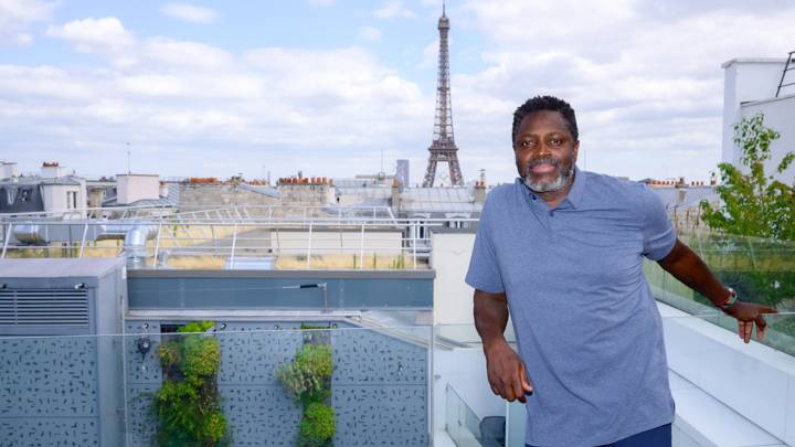 PARIS, FRANCE - JULY 22: Ibrahim Ba during Technical Study Group (TSG) Portraits on the sidelines of the Olympic Games Paris 2024 at FIFA Paris offices on July 22, 2024 in Paris, France. (Photo by Harold Cunningham/FIFA)