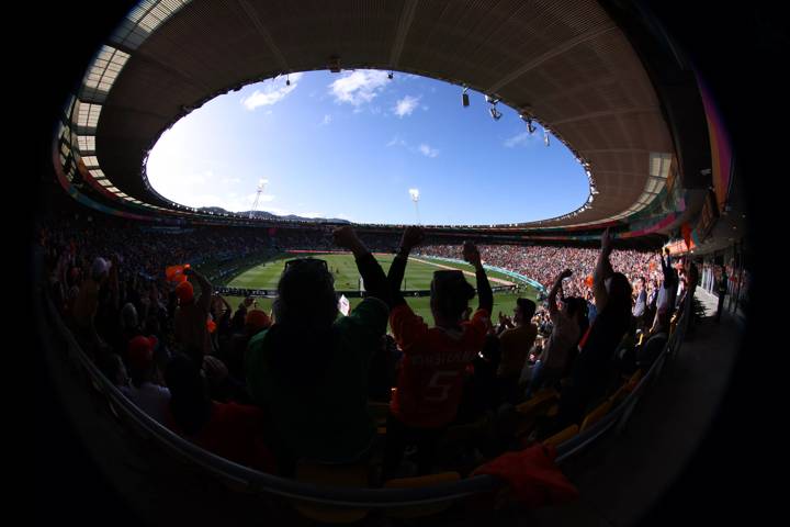 General view inside the stadium during the FIFA Women's World Cup Australia & New Zealand 2023 Quarter Final match between Spain and Netherlands