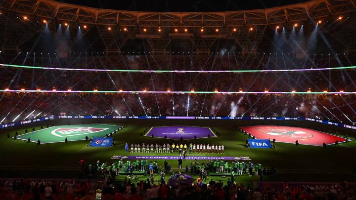 JEDDAH, SAUDI ARABIA - DECEMBER 18: during the FIFA Club World Cup Saudi Arabia 2023 semi final between Fluminense and Al Ahly FC at King Abdullah Sports City on December 18, 2023 in Jeddah, Saudi Arabia. (Photo by Tullio Puglia - FIFA/FIFA via Getty Images)