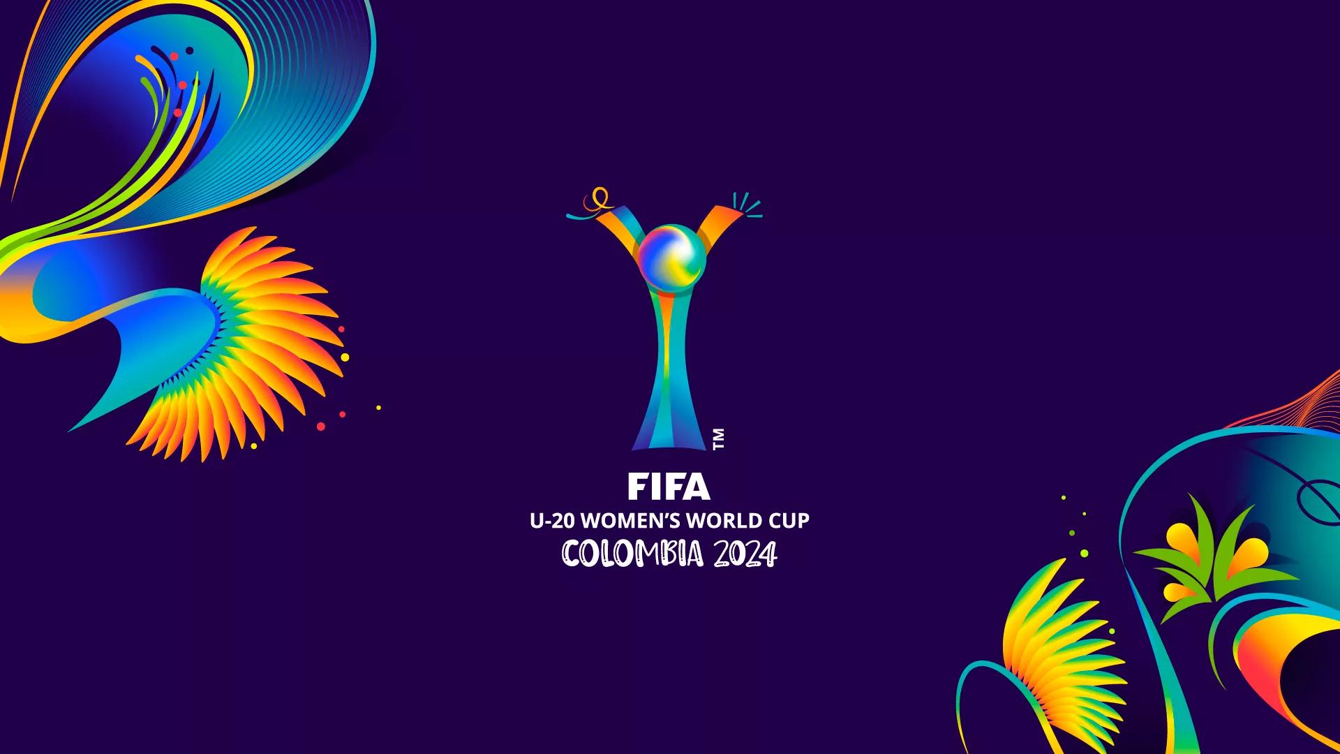 Vibrant FIFA U20 Women’s World Cup Colombia 2024™ emblem unveiled