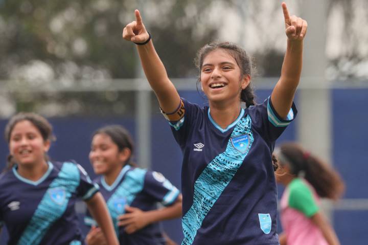 GUATEMALA - SEPTEMBER 7: A view of the action during the U-13 Girls National Youth Tournament on September 7, 2024 in Guatemala. (Photo courtesy of FEDEFUT)