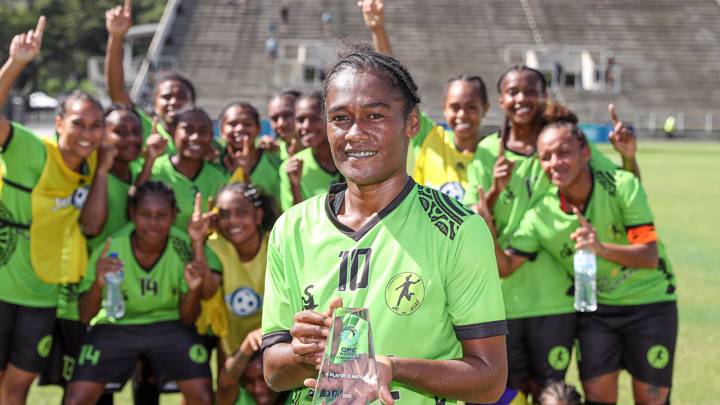 New Caledonia's AS Academy Féminine at the OFC Women's Champions League