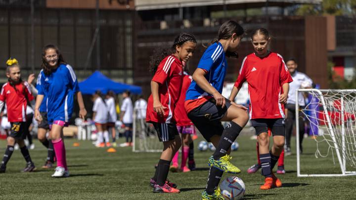 BOGOTÁ, COLOMBIA - AUGUST 17: A view during Football Festivals: Women’s Football Campaign – FIFA U-20 Women's World Cup Colombia 2024™ at Colombian Federation Sports Headquarters on August 17, 2024 in Bogotá, Colombia. (Photo courtesy of FCF)