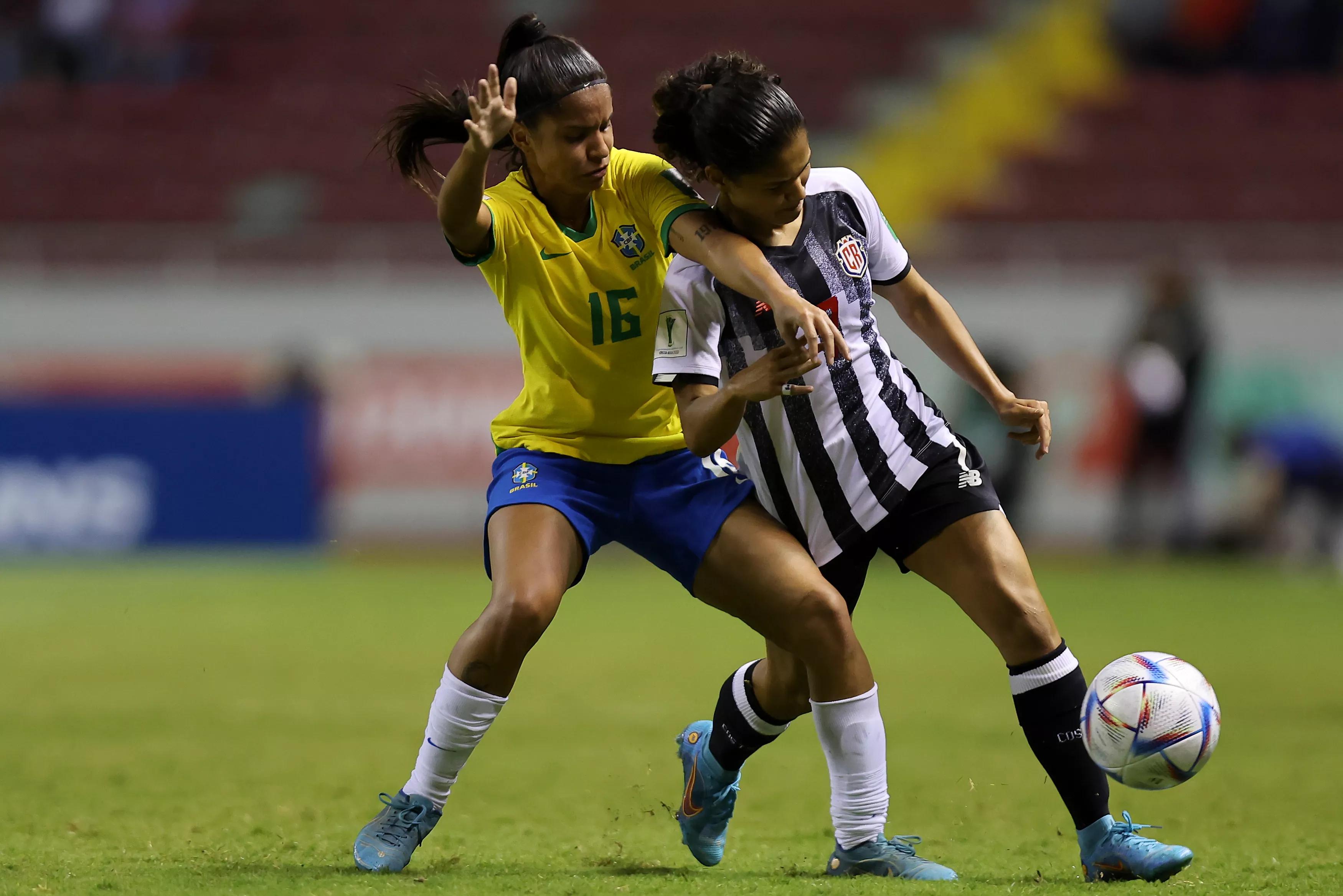 Yaya of Brazil reacts during the FIFA U-20 Women's World Cup Costa