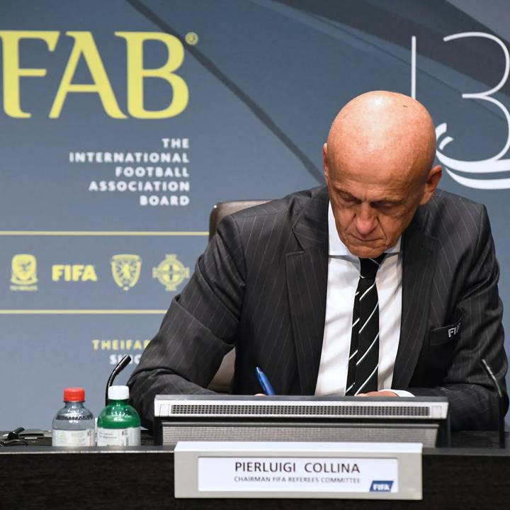 IFAB 132nd Annual General Meeting: IFAB Meeting and Press Conference. Home of FIFA, Zürich, Switzerland, 3rd March 2018.