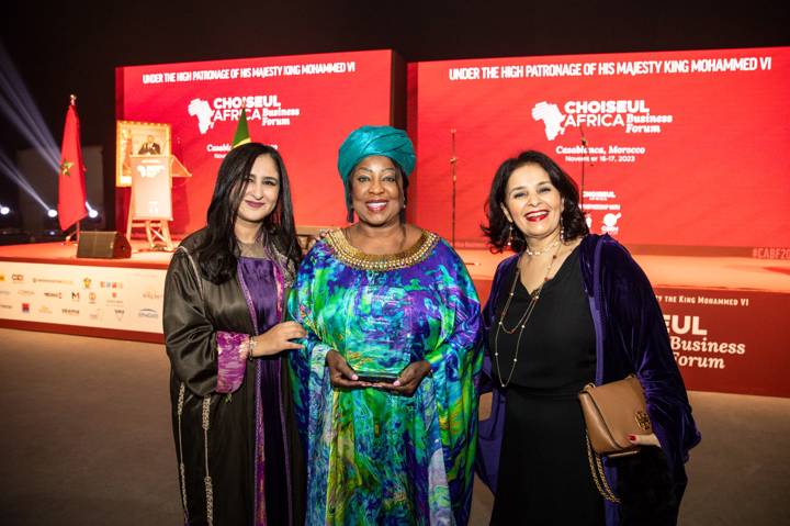 FIFA Secretary General Fatma Samoura attends the Choiseul Africa Awards 