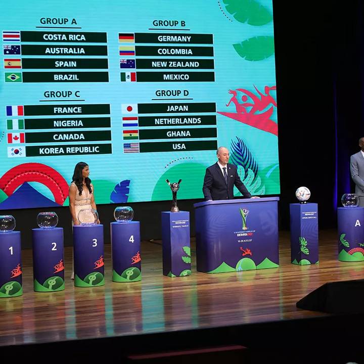 U20WWC Costa Rica 2022: Groups on stage