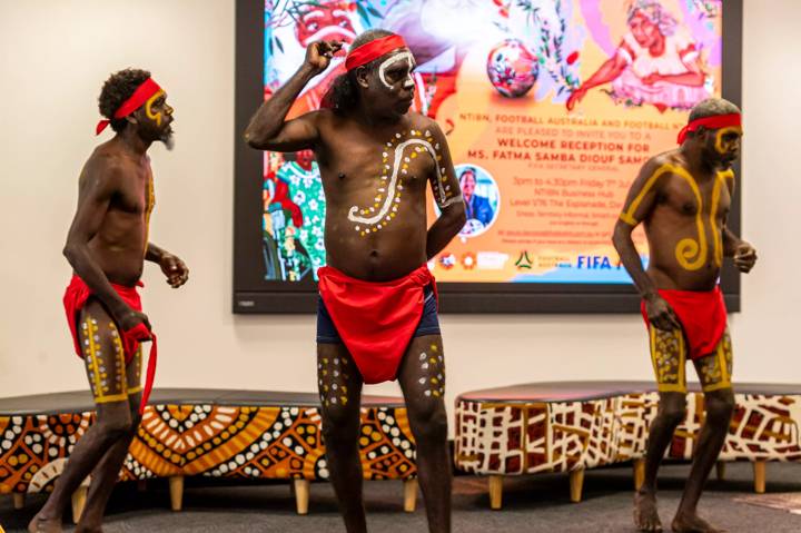 Welcome Reception for FIFA Secretary General Fatma Samoura in Darwin