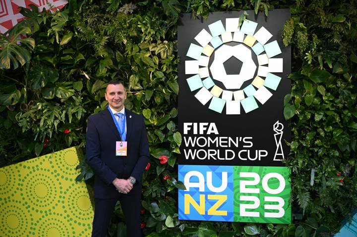 US Women's National Team Coach Vlatko Andonovski pictured at the FIFA Women's World Cup 2023 Final Draw