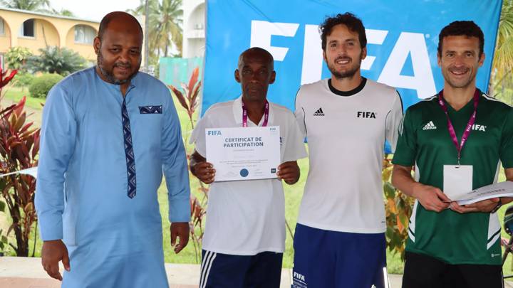 Football for Schools launch, Comoros