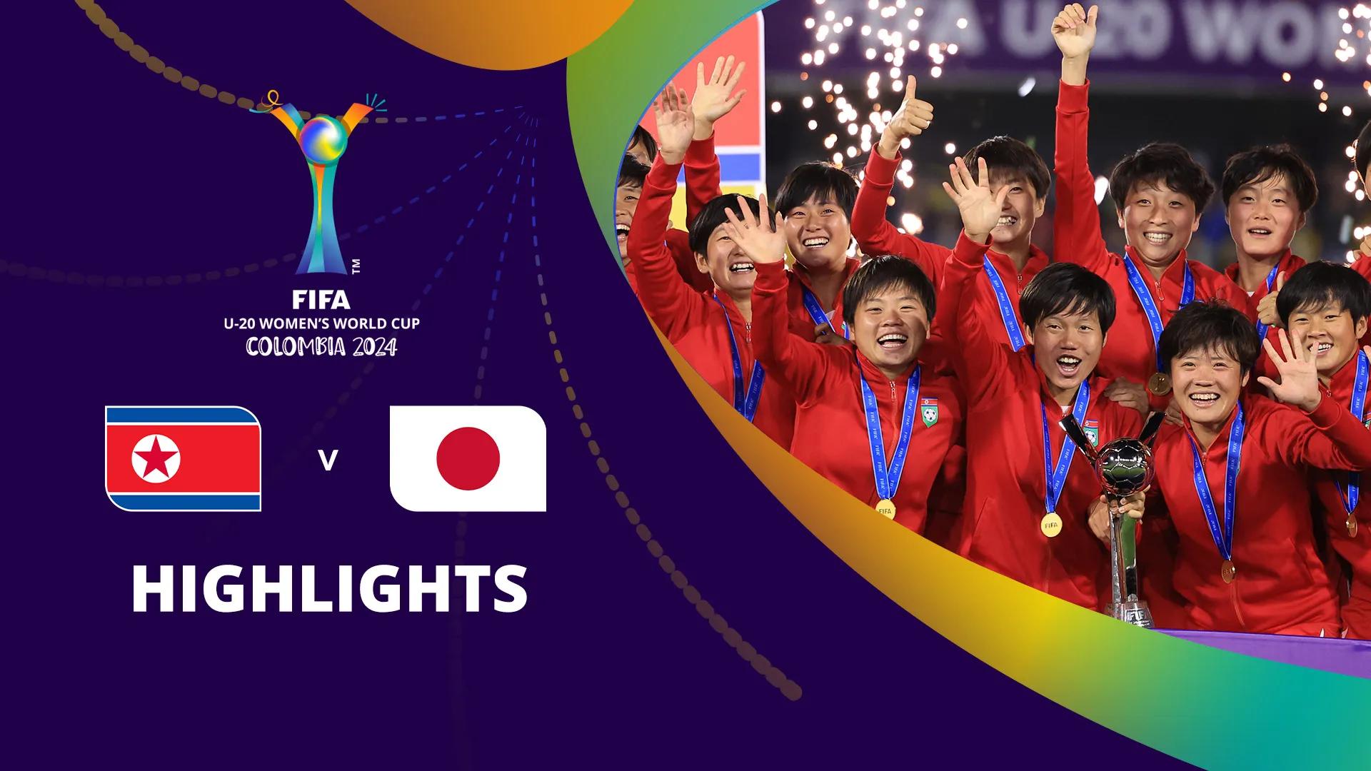 Korea DPR v Japan Final FIFA U20 Women's World Cup Colombia 2024