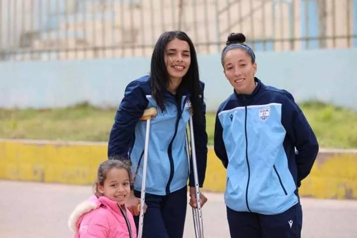 CF Akbou women’s football club players