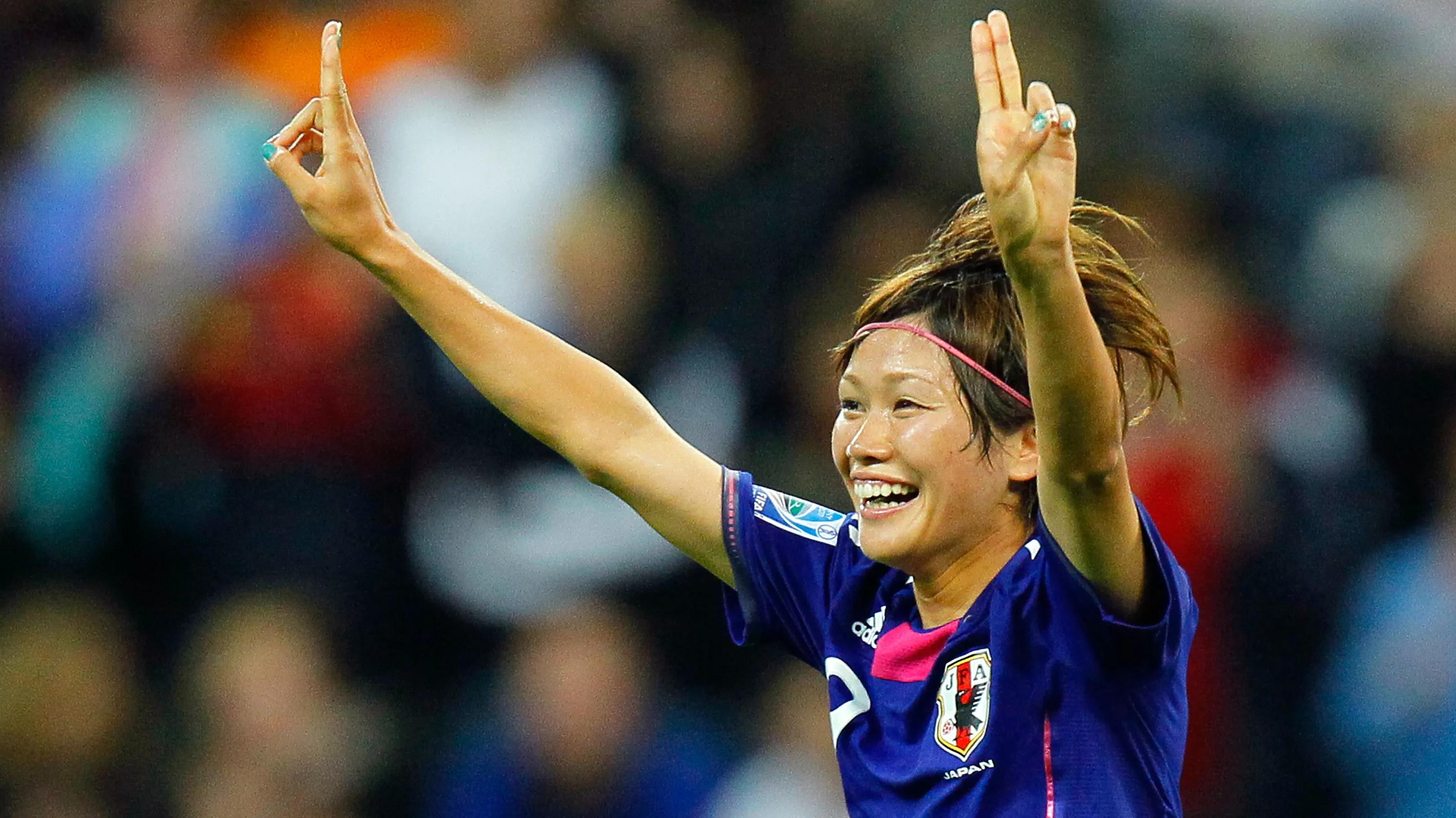 2011年7月13日、女子W杯の準決勝で澤穂希と川澄奈穂美らのゴールで日本