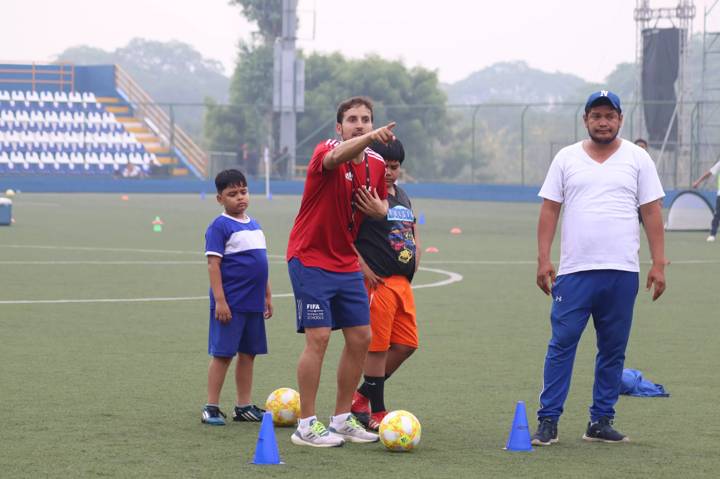 Football for Schools kicks off in Nicaragua