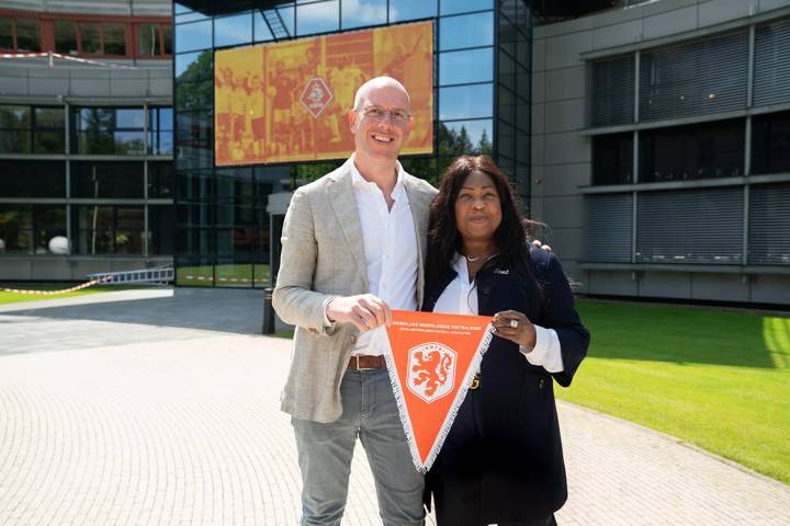 FIFA Secretary General Fatma Samoura visit to Netherlands 