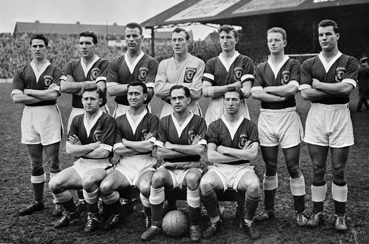 Cardiff. 5th February 1958 World Cup Qualifying match. Wales 2 v Israel 0