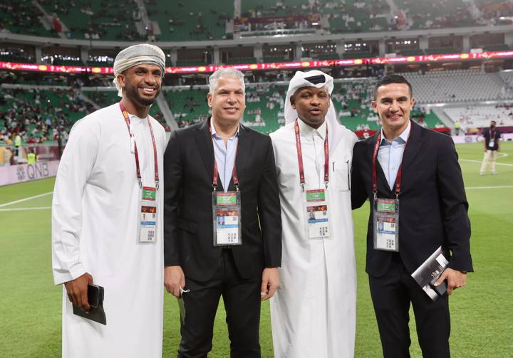 Tim Cahill enjoys the FIFA Arab Cup 2021.