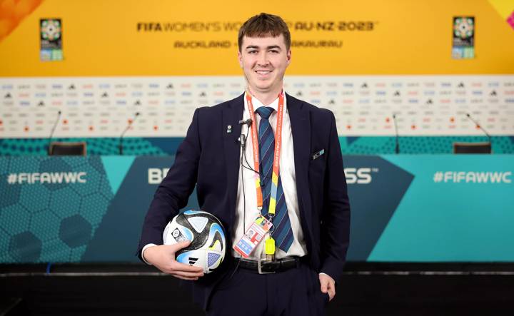 FIFA Women's World Cup 2023 Venue Media Coordinator, Fletcher Cavanagh