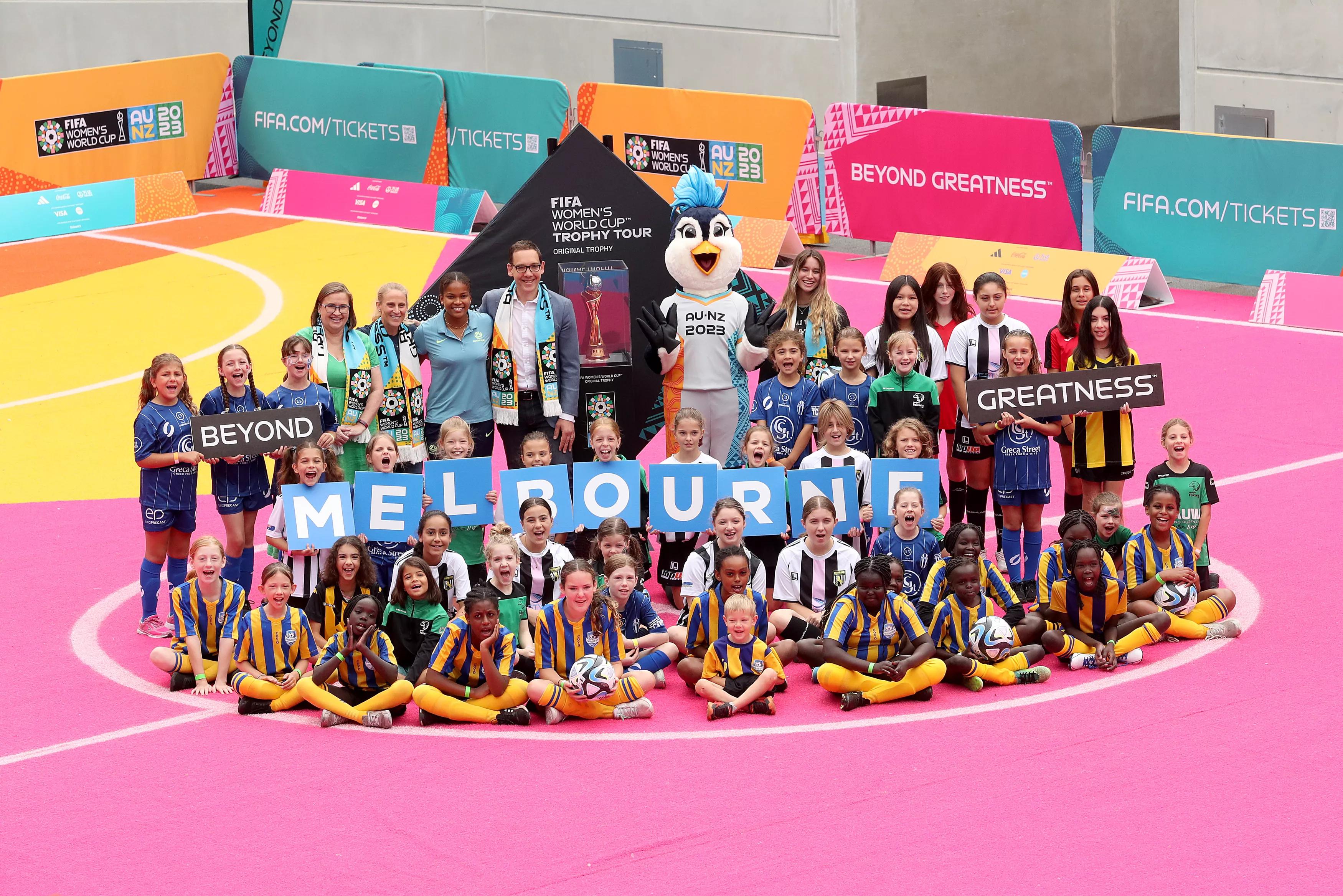 Colourful Melbourne launches Trophy Tour