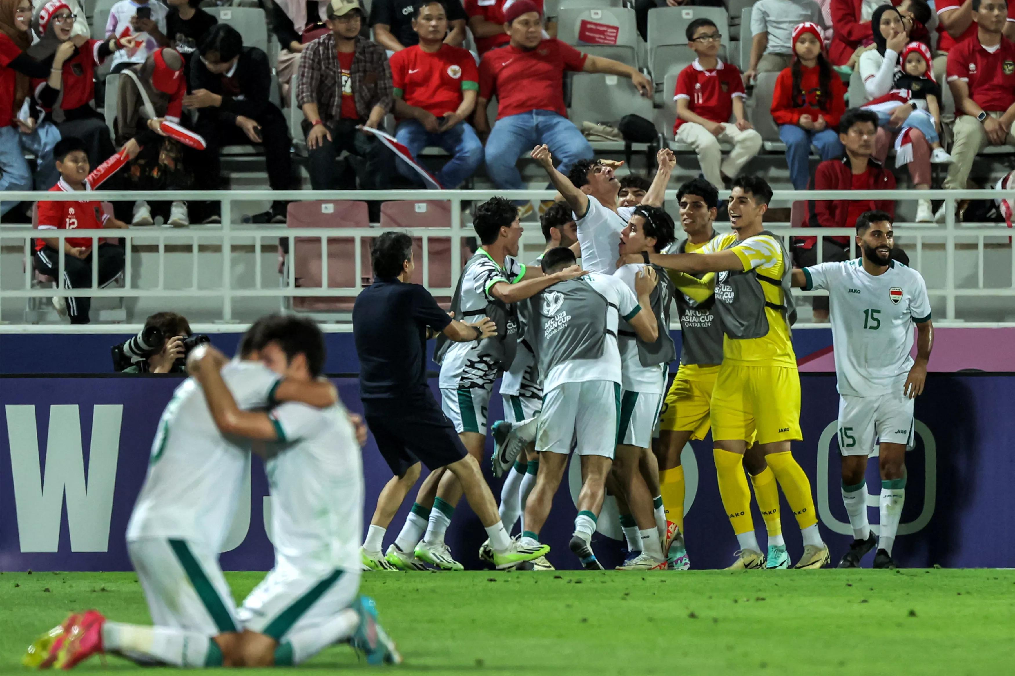 Iraq qualify Men's Olympic Football Tournament Paris 2024